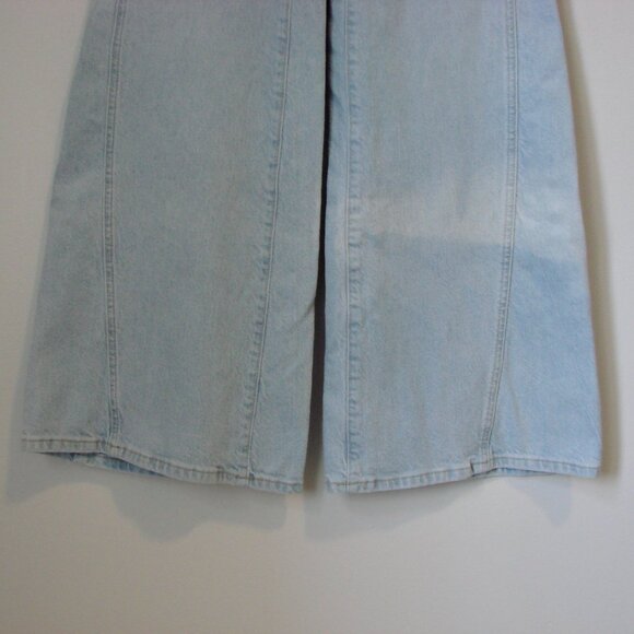 Free People We The Free Florence Flare Jeans Boho Hippie Wide Leg Light Wash 28 - Picture 9 of 15